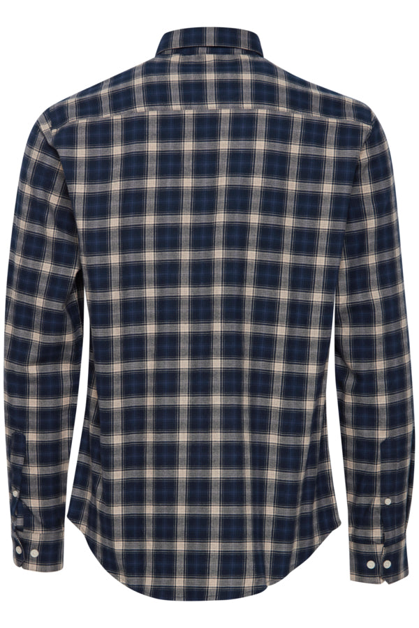 ANTON LONG SLEEVE CHECKED SHIRT