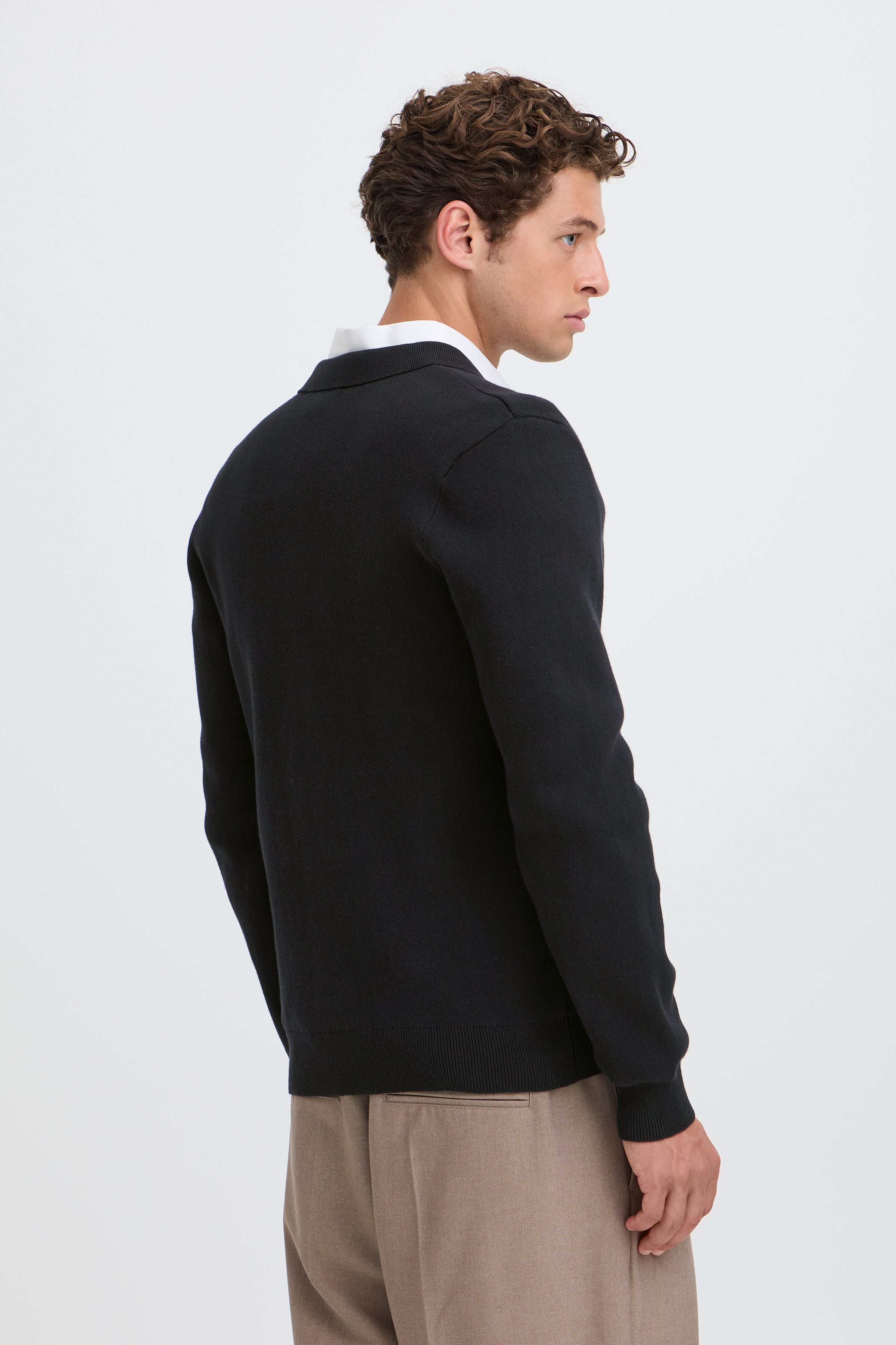 *COMING SOON* CFDIEGO KNIT FULL ZIP CARDIGAN WITH COLLAR