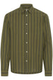 BHDARIS SLUB STRIPE LONG SLEEVE SHIRT