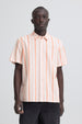 BHABAN VERTICAL STRIPE SHORT SLEEVE SHIRT
