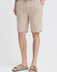 BHMARCO LINEN BLEND SHORTS