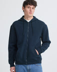 BHJUSTE ZIP THRU HOODED SWEATSHIRT