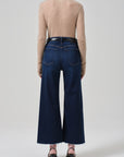 LYRA WIDE LEG CROP IN LOTUS