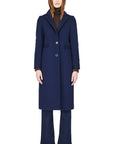 PENELOPE DOUBLE JET POCKET WOOL COAT