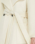LARGE LAPEL WOOL COAT