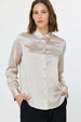 SILK LONG SLEEVE BLOUSE