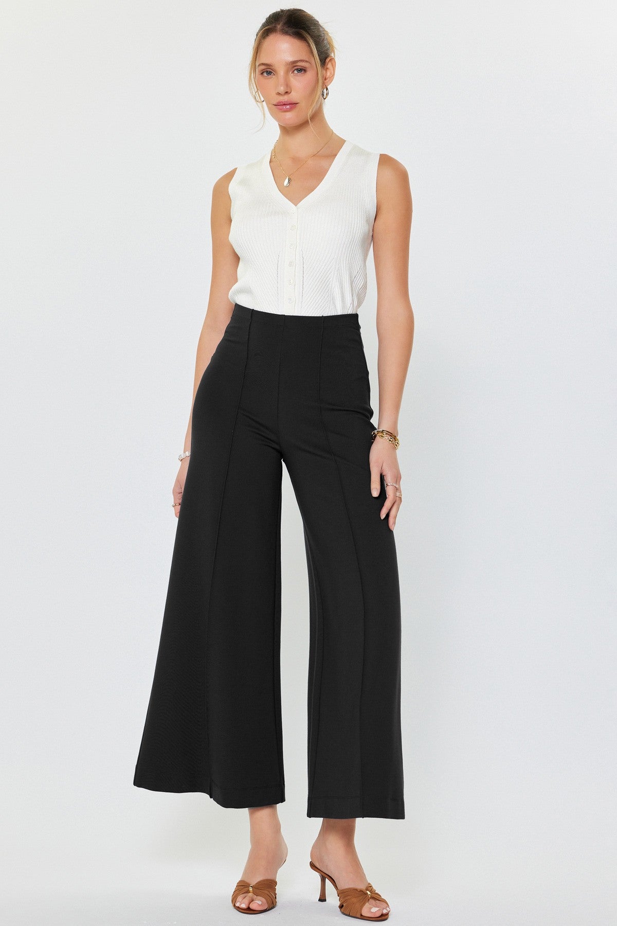 PONTE FLARED PANT