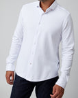 LONG SLEEVE PIQUE SHIRT
