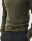 MAGRATE MERINO CREW NECK SWEATER