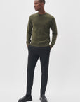 MAGRATE MERINO CREW NECK SWEATER