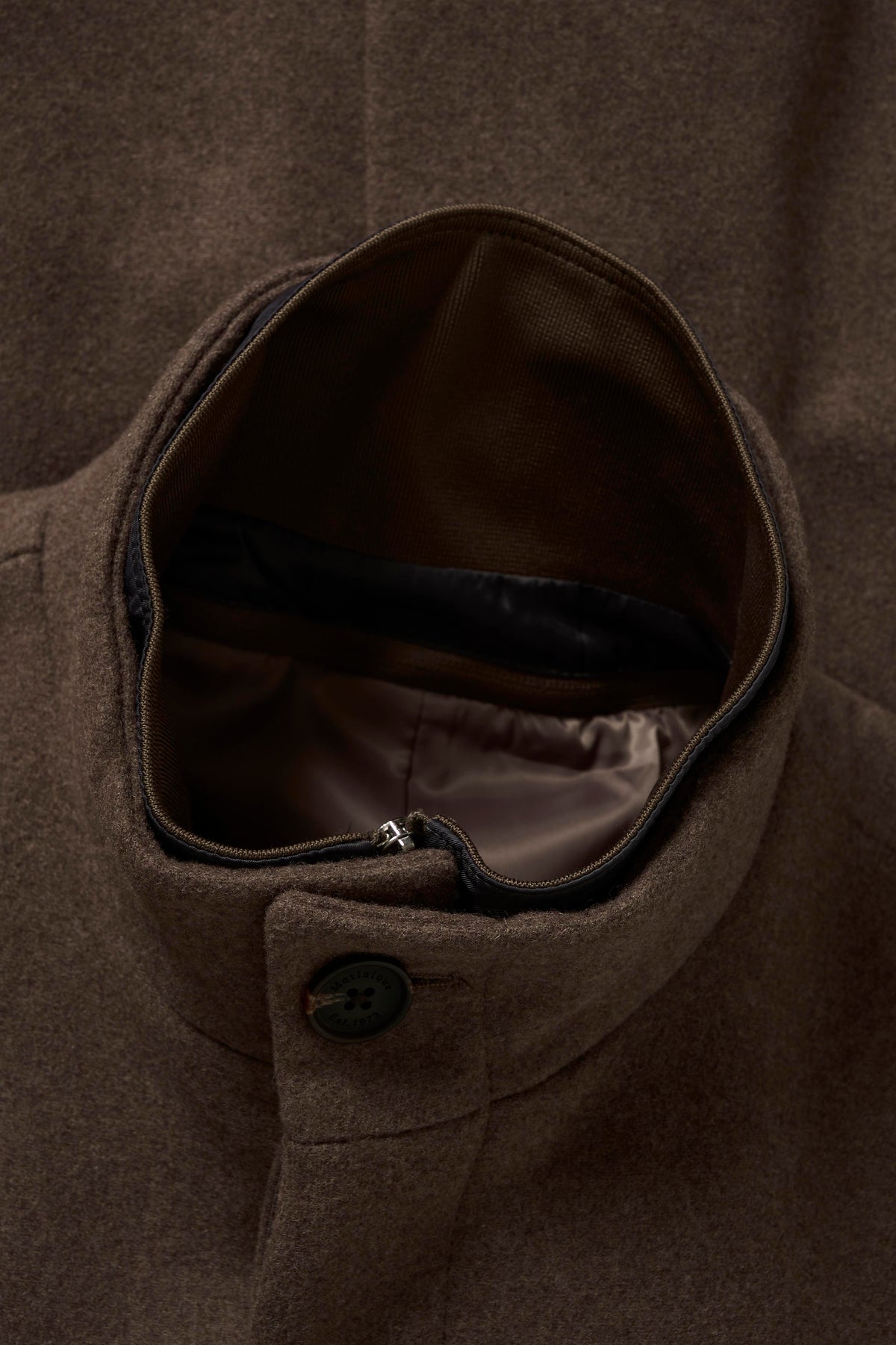 MAHARVEY SHORT WOOL BLEND COAT