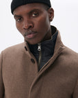 MAHARVEY SHORT WOOL BLEND COAT