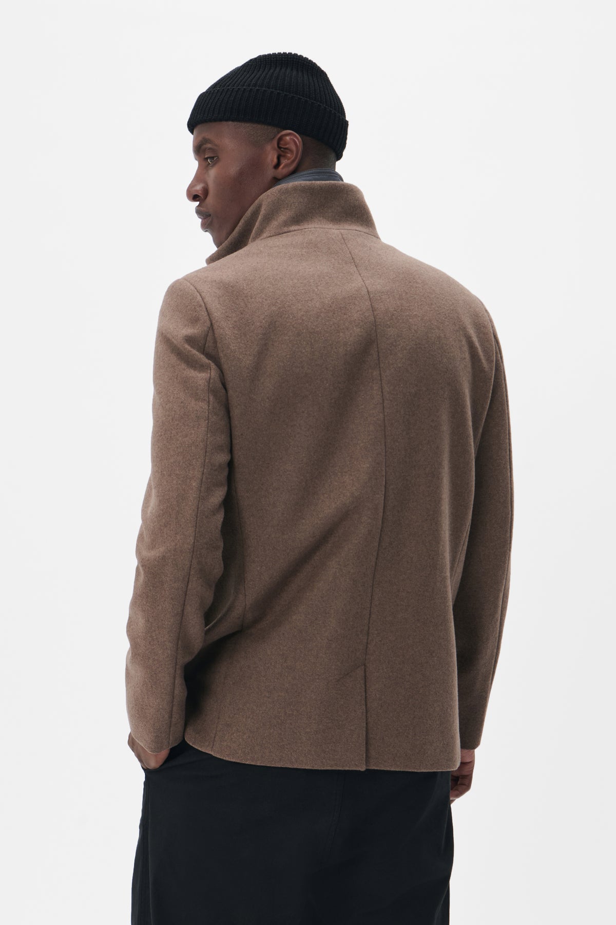 MAHARVEY SHORT WOOL BLEND COAT