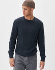 MATRITON CABLE KNIT SWEATER