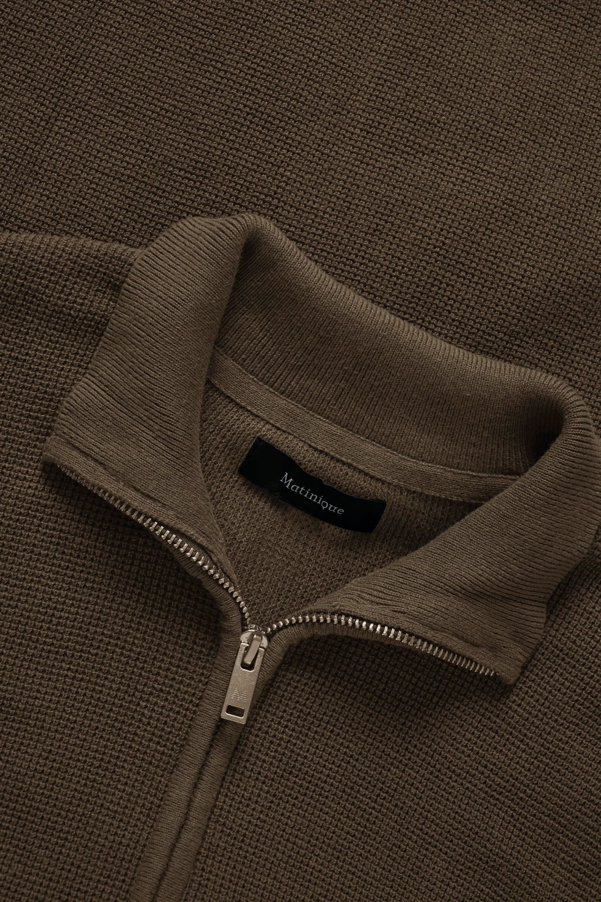 MALGOON ZIP CARDIGAN