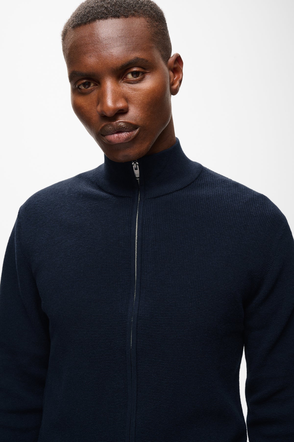 MALGOON ZIP CARDIGAN
