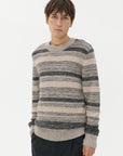 MATRITON MIXED STRIPE SWEATER