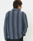 MABLUAME H WOVEN CHECK STRIPE JACKET