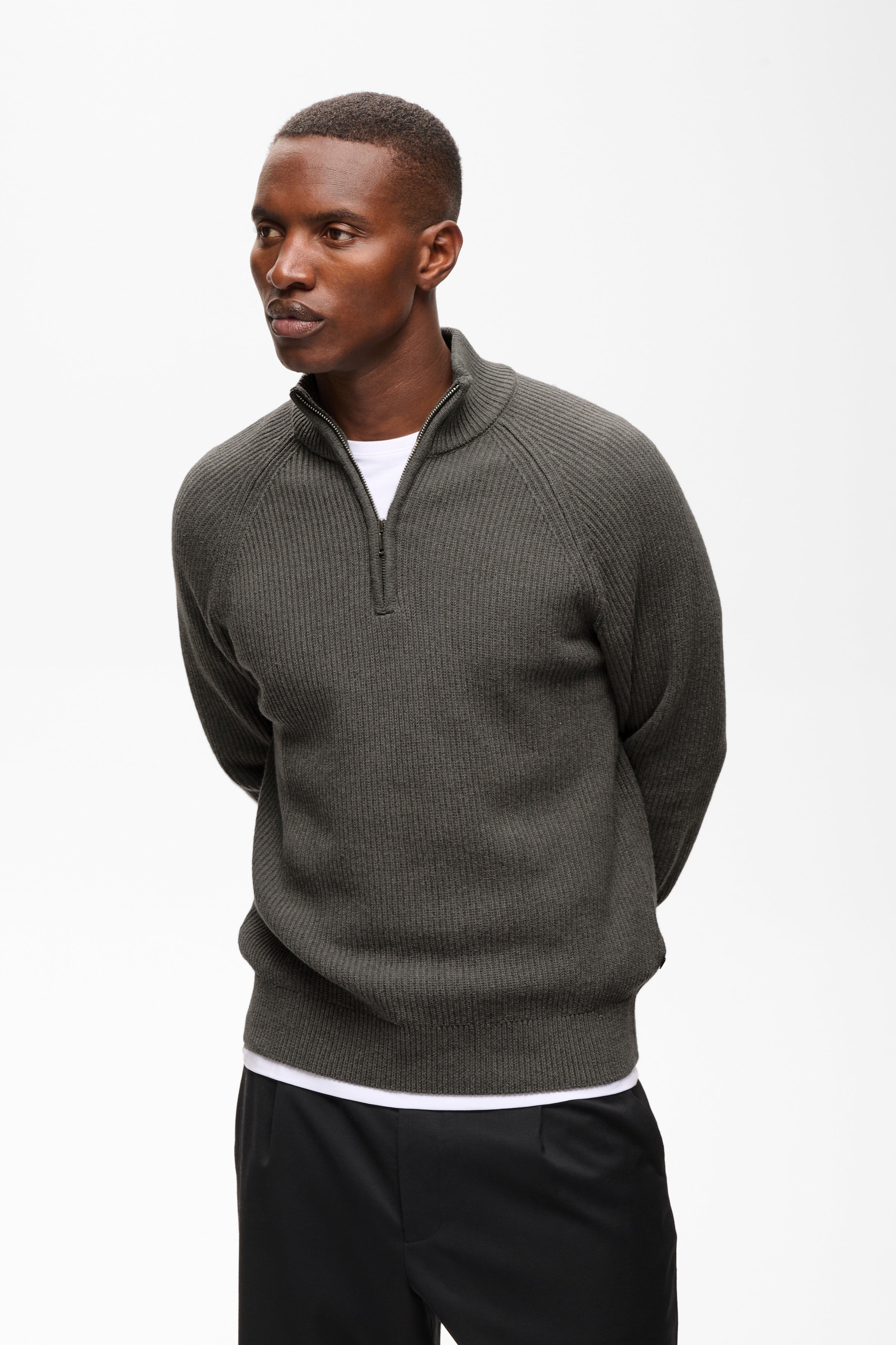 *COMING SOON* MAHELLSON Z COTTON 1/4 ZIP SWEATER