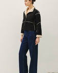 REVERSE SEAM SHERPA JACKET