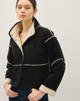 REVERSE SEAM SHERPA JACKET