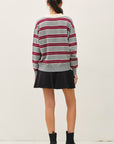 STRIPED RUGBY SWEATER