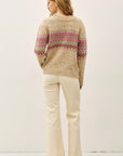 FAIR ISLE MID BLOCK SWEATER