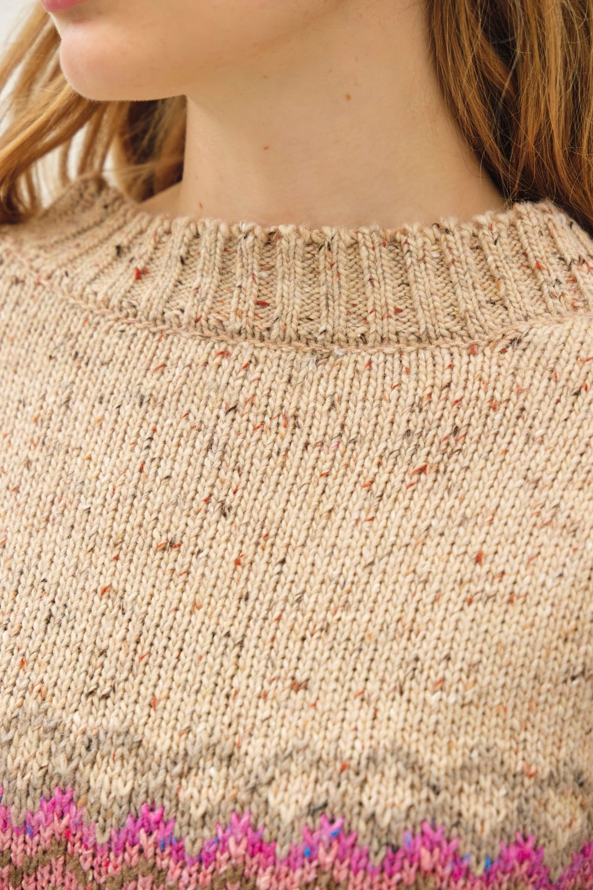 FAIR ISLE MID BLOCK SWEATER