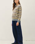 MULTI STRIPE SWEATER