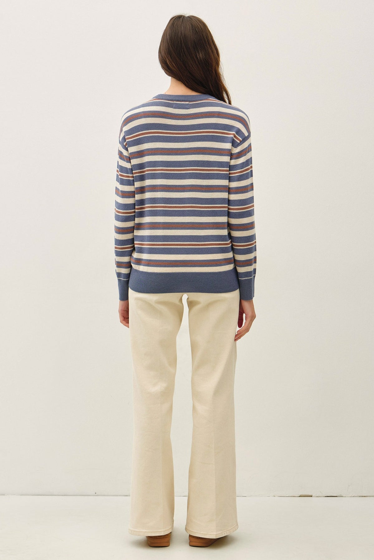 MULTI STRIPE SWEATER