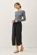 PATCH POCKET TENCEL SKIRT
