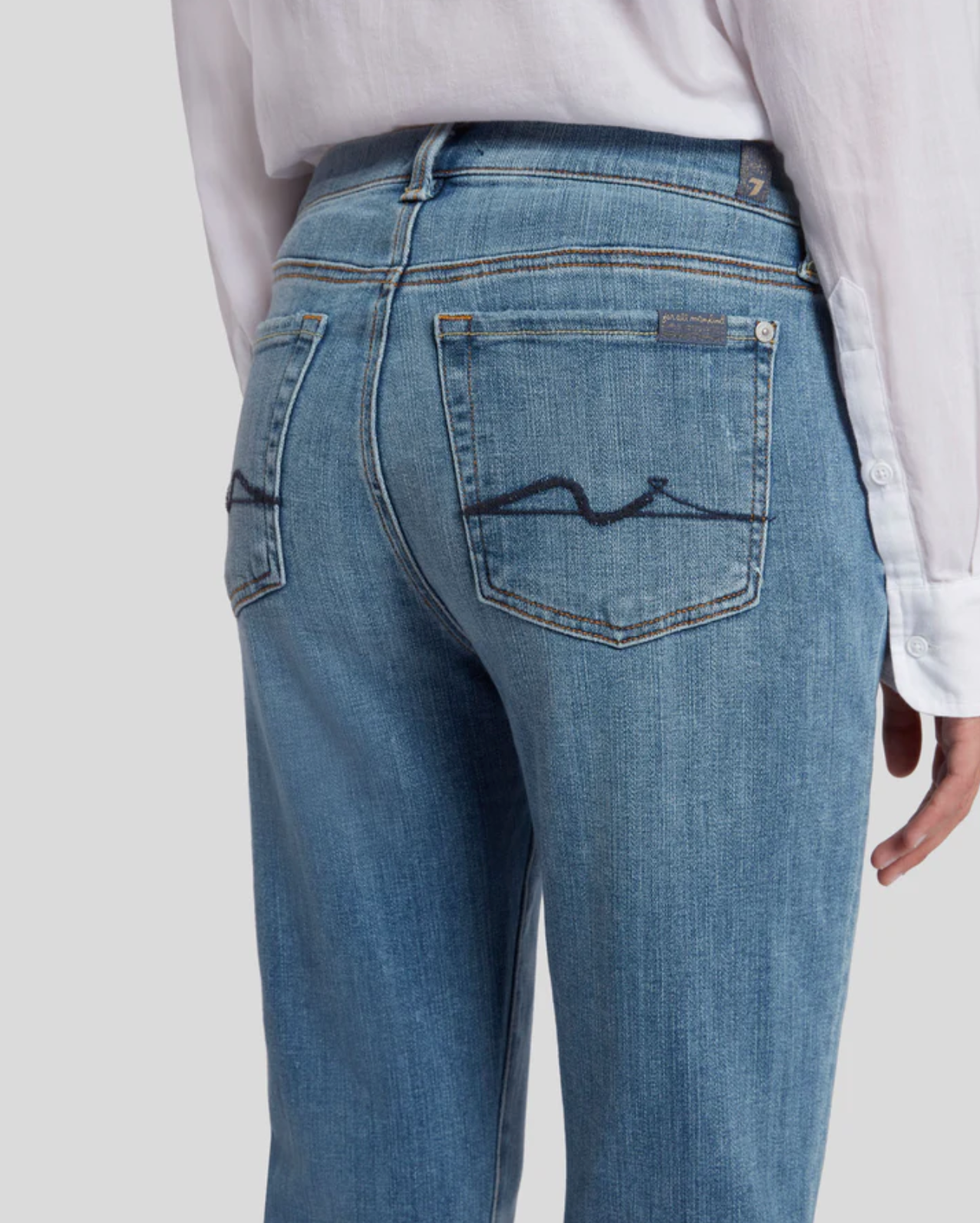 JOSEFINA BOYFRIEND FIT IN BRIGHT LIGHT BROKEN TWILL JOSEFINA BOYFRIEND FIT IN BRIGHT LIGHT BROKEN TWILL