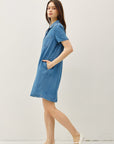 TENCEL SHIRT DRESS