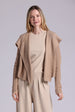 COTTON SHAKER HOODED FLYAWAY CARDIGAN