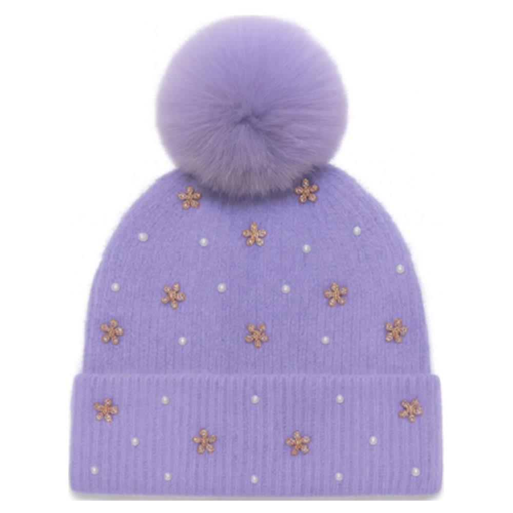 FLORAL GEMS &amp; PEARLS TOQUE