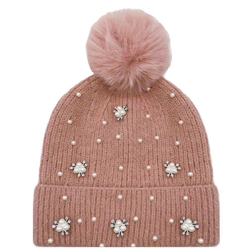 PEARL CLUSTERS &amp; GEMS TOQUE