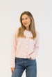 AISHA CRYSTAL BUTTON CARDIGAN