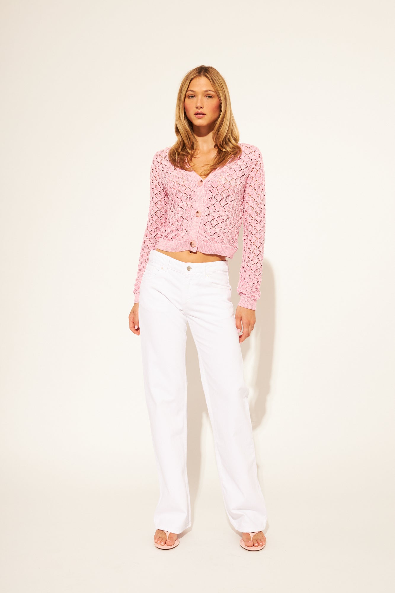 ALFIE OPEN KNIT CARDIGAN