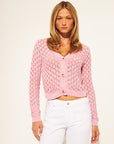 ALFIE OPEN KNIT CARDIGAN