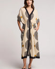 AMIRA VACATION ESSENTIALS GRAPHIC PRINT DRESS