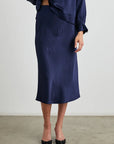 ANYA SATIN CREPE SKIRT