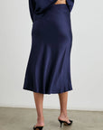 ANYA SATIN CREPE SKIRT