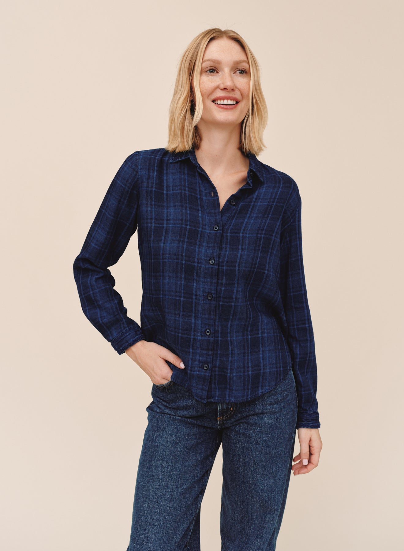 *COMING SOON* PLAID EMBROIDERED SHIRT