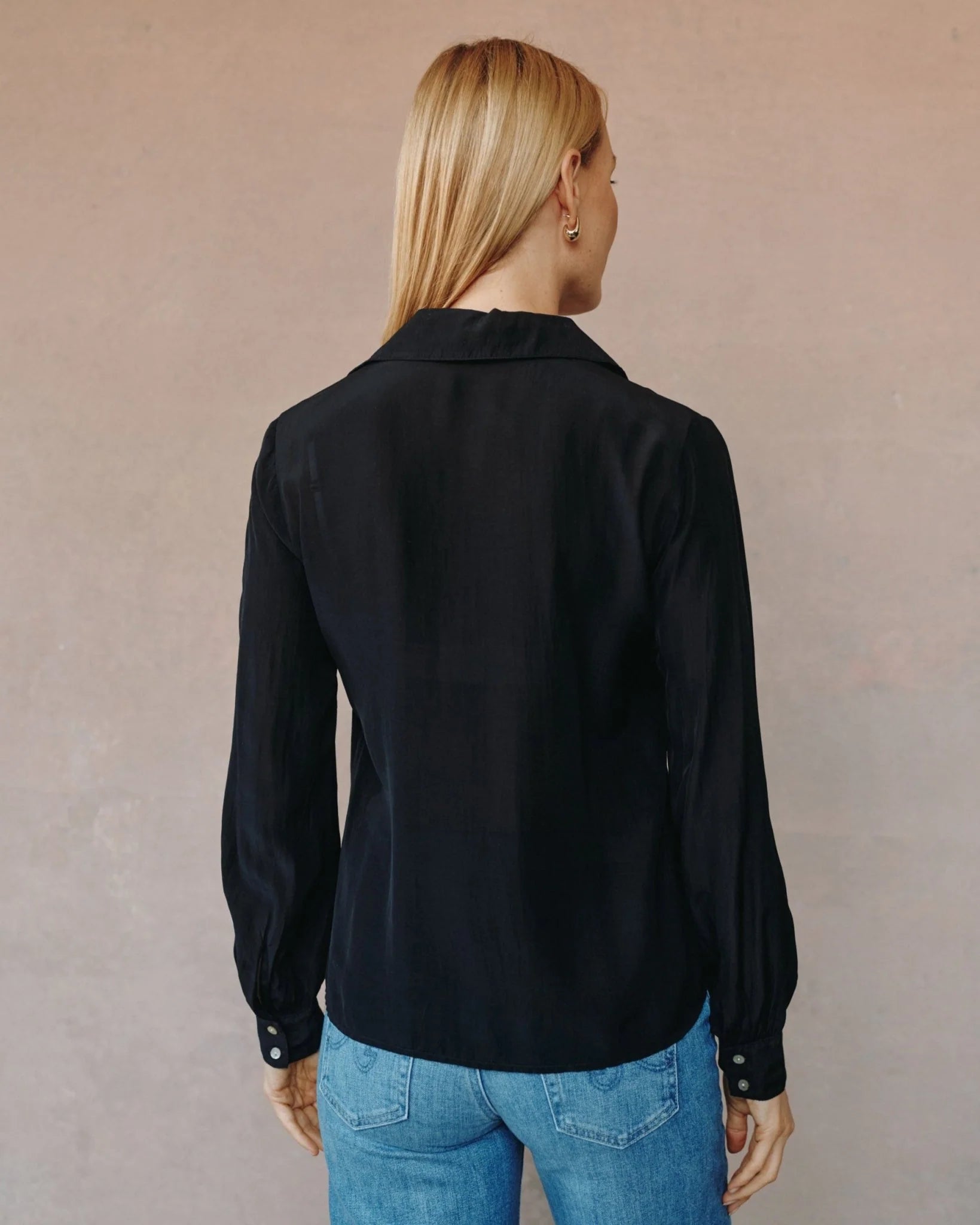 RUFFLE FRONT SHIRT