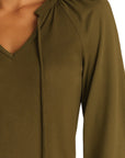 LONG SLEEVE RAGLAN MIXED SHIRT