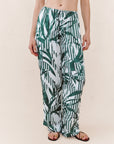 PALM PARADISE WIDE LEG PANT WITH WIDE HEM