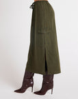 CARGO MIDI SKIRT