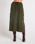 CARGO MIDI SKIRT