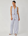 COASTAL OMBRE STRIPE EASY WIDE LEG