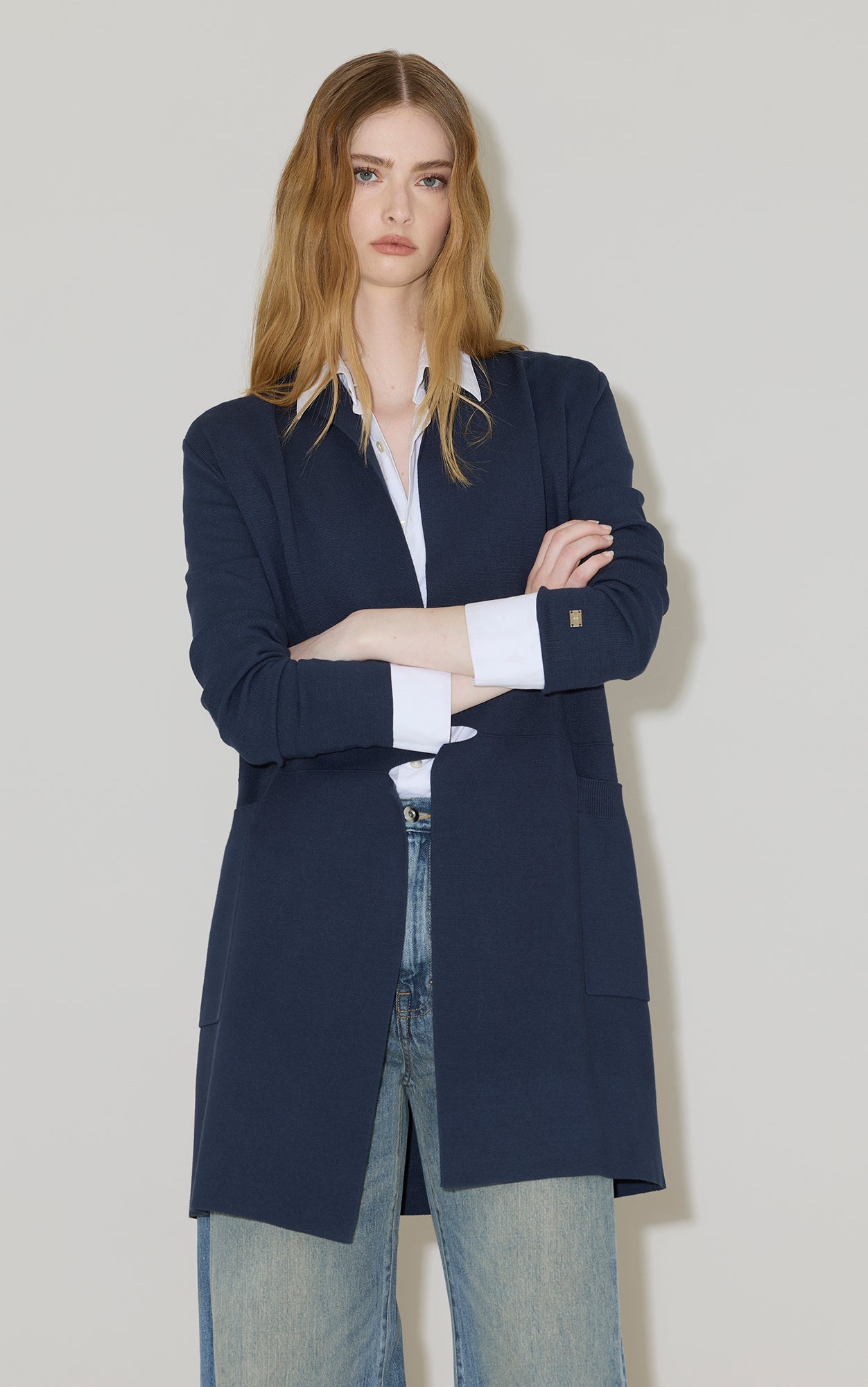 *COMING SOON* BENELA MID LENGTH SPLIT LAPEL COATIGAN